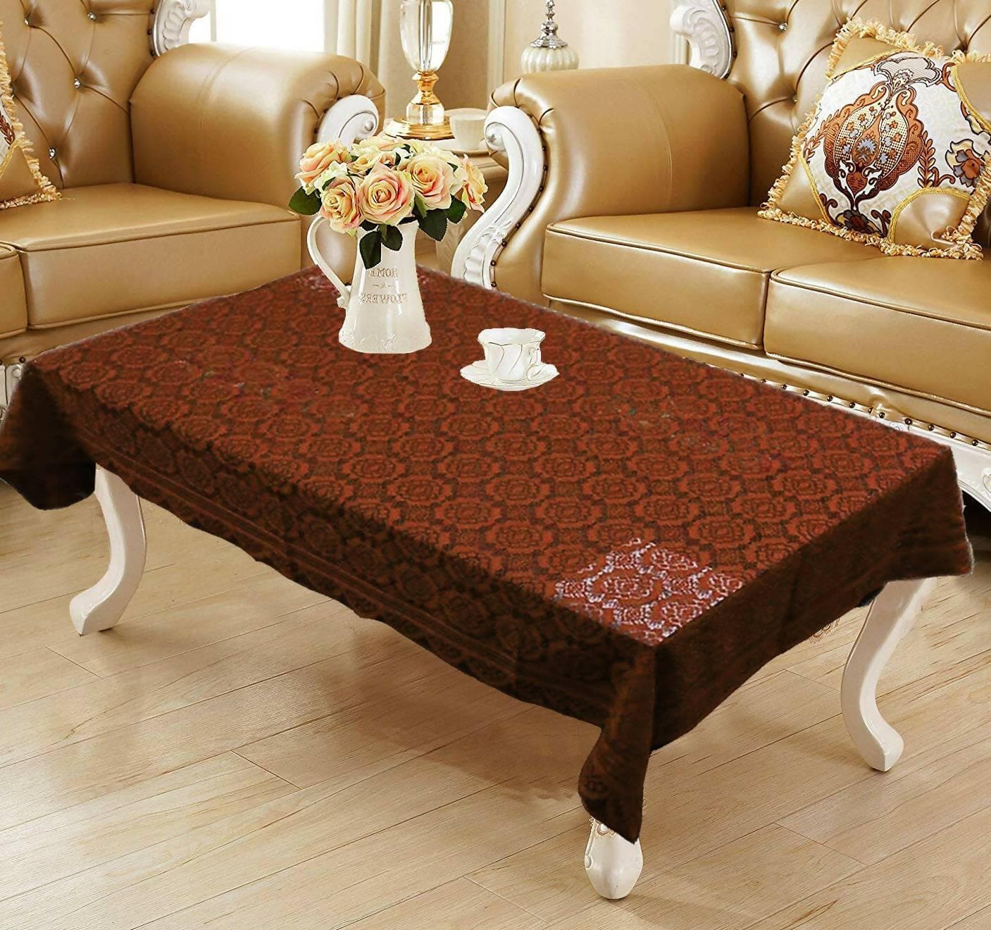 Royal Table Cloths (BROWN, pack of 2) - HalfPe