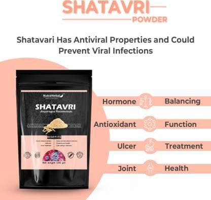 Lemon grass and Shatavari powder (pack of 2) | NUTRAHERBAL - halfpeapp