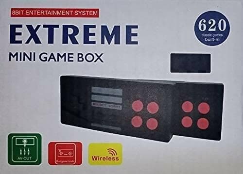 Extreme Plug and Play Wireless HD 1080p TV Video Game for Kids Games for 2 Players - HalfPe