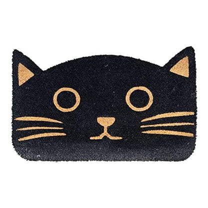 Mats avenue cat shaped coir door mat - HalfPe