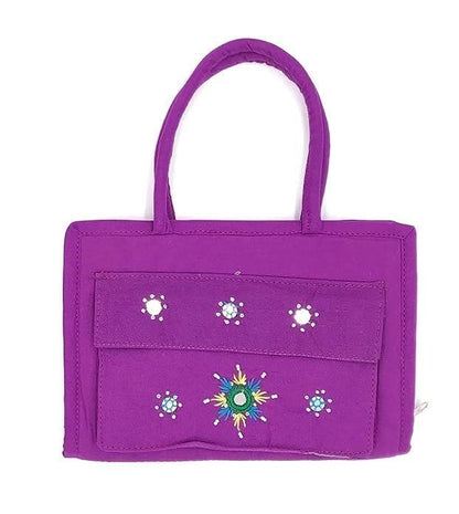 Mini mobile holder hand bags for ladies (purple) - halfpeapp