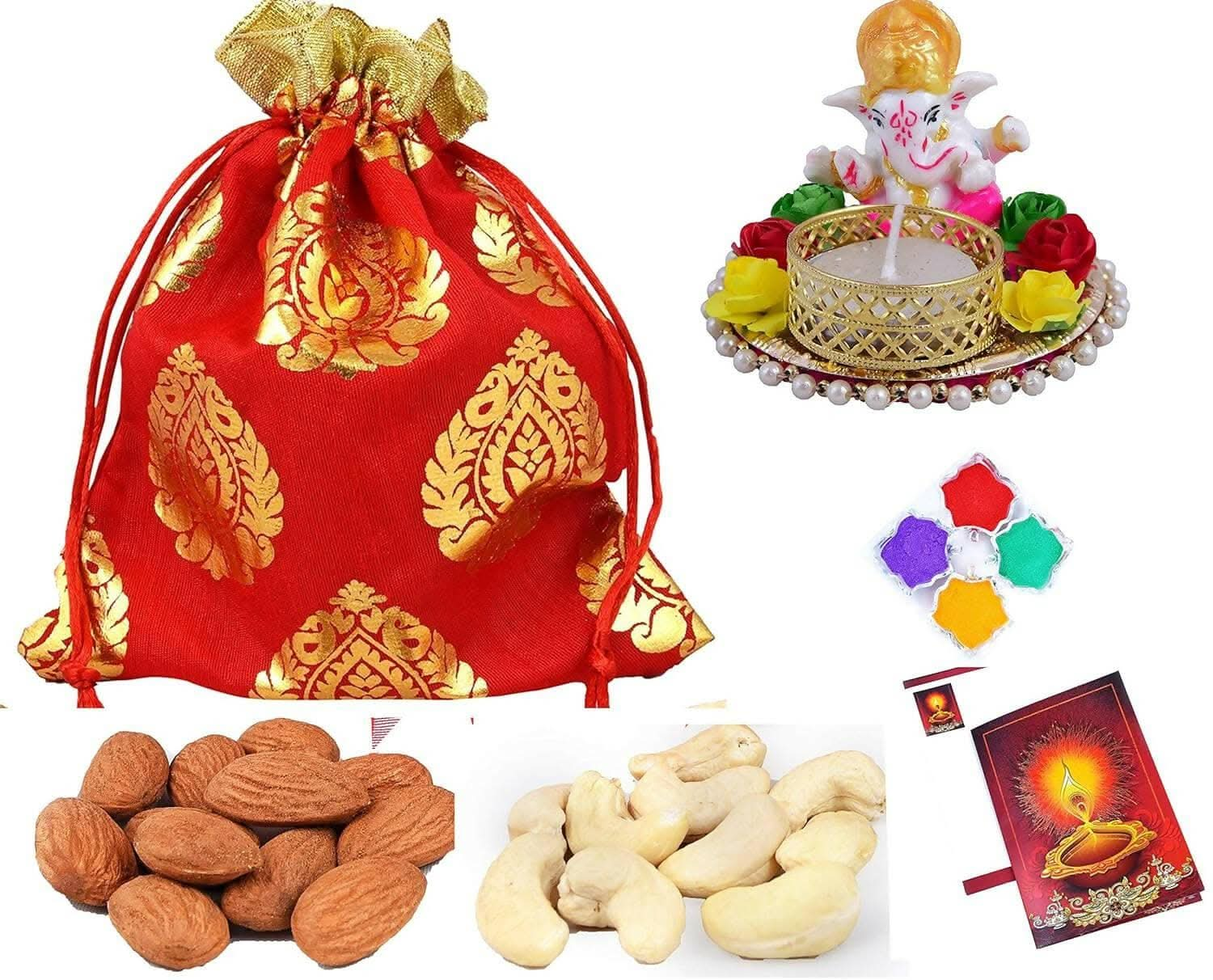 MANTOUSS Diwali Celebrations Gift Hamper/Diwali Gift Box - HalfPe