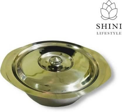 SHINI LIFESTYLE Pack of 51 Stainless Steel Laser Printed, Mirror finish Essential Dinner Set (Silver) - HalfPe