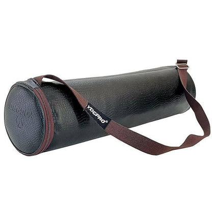 Yogpro Yoga MAT Bag Faux Leather (Brown, 4-8 MM) - HalfPe