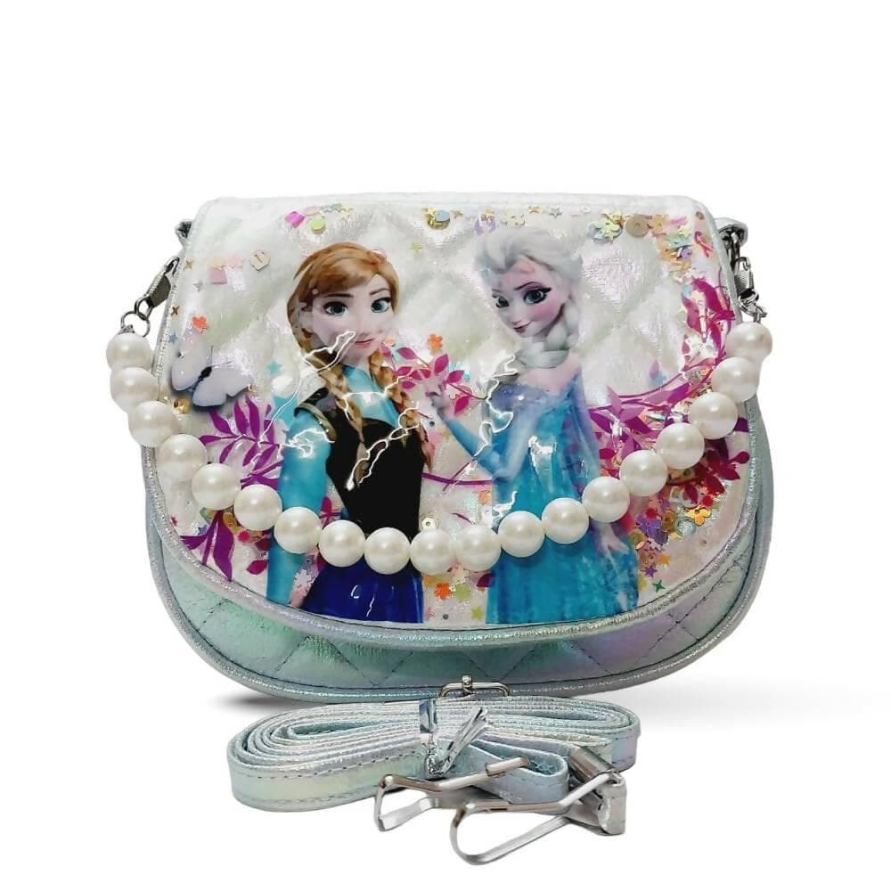 Fashion Street FS Kids Frozen Elsa Handbag ( Elsa 1) - HalfPe