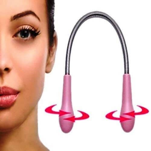 SENECIO Facial Hair Remover Spring Stick Epilator Threading Epistick (Pack of 2) - HalfPe