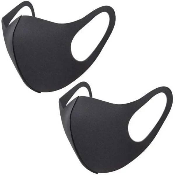 Black Bike Face Mask for Men & Women (Size: Free, Balaclava) - HalfPe