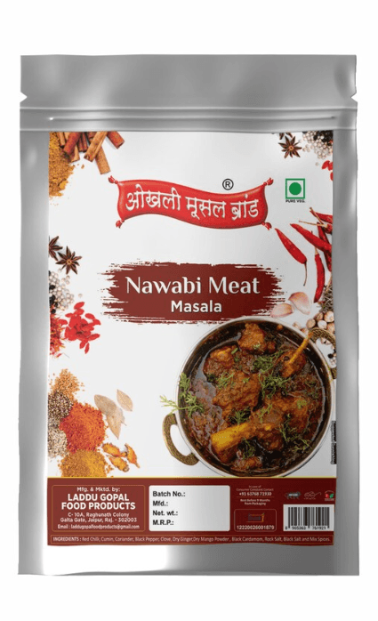 Nawabi meat masala 190g|OKHLI MUSAL BRAND - halfpeapp