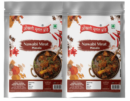 Nawabi meat masala 300g(pack of 2x 150g)OKHLI MUSAL BRAND - halfpeapp