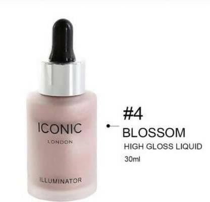 bingeable iconic illuminators liquid highlighter foundation (blossom,12 ml) - HalfPe