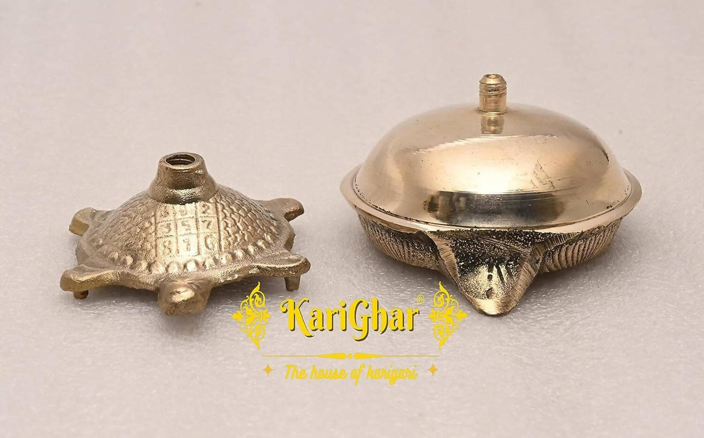 KariGhar Brass Kuber Diya for Home Decoration - HalfPe