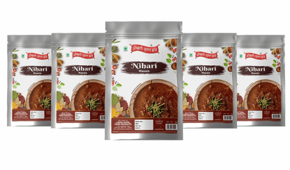 Nihari masala 400g (pack of 5x 80g) | OKHLI MUSAL BRAND - halfpeapp