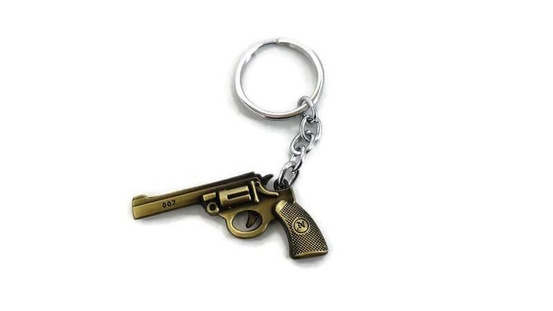 PubG Metal Battleground Revolver Gun Keychain - HalfPe