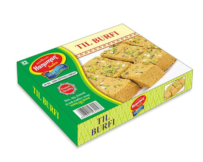 HANUMAN SAHU GAZAK UDYOG Hand Made Til Barfi Sesame Sweets (250gm) - HalfPe