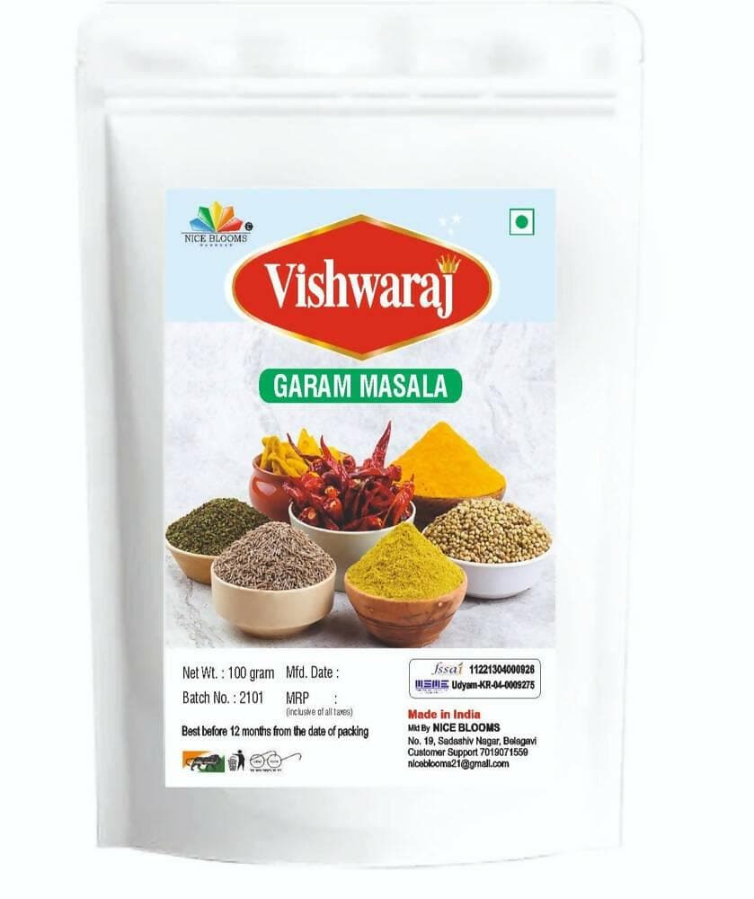 Nice blooms vishwaraj garam masala (1kg) - HalfPe