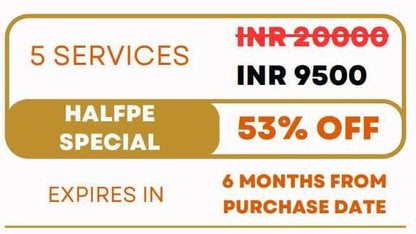 Sakhi hair and makeup : Gujarat : multiple offers - HalfPe