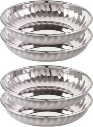 SHINI LIFESTYLE Steel Bowl Set (Pack of 4) - HalfPe