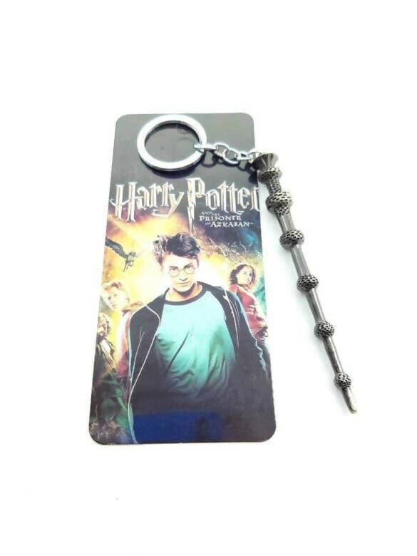 Hari Puttar Magic Wand Metallic HQ Keychain - HalfPe