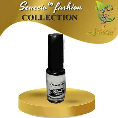 SENECIO Eye Studio Long Lasting 36h Kajal Ultimate Precision Black Waterproof Herbal Kohl Quick Drying Eyeliner 8ml - HalfPe