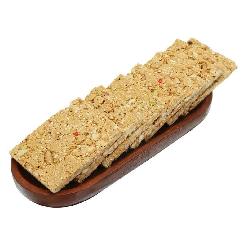 SAHU GAJAK BHANDAR Double Mazza Chikki (500g) - HalfPe