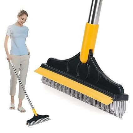 2 IN 1 TILE CLEANING BRUSH WITH WIPE - HalfPe