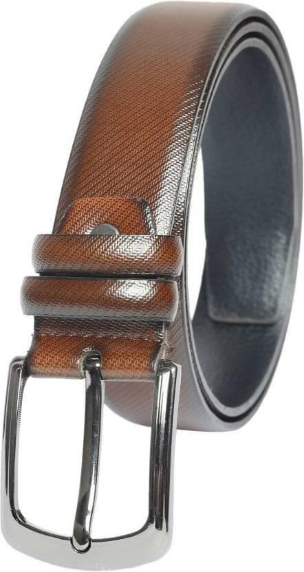 Casual Brown Genuine Leather Belt - HalfPe