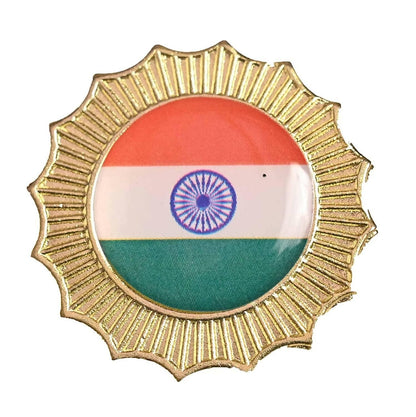 KariGhar Indian Badges Round Pin Medal or Independence Day/Republic Day & Other Events (Pack of 48) - HalfPe