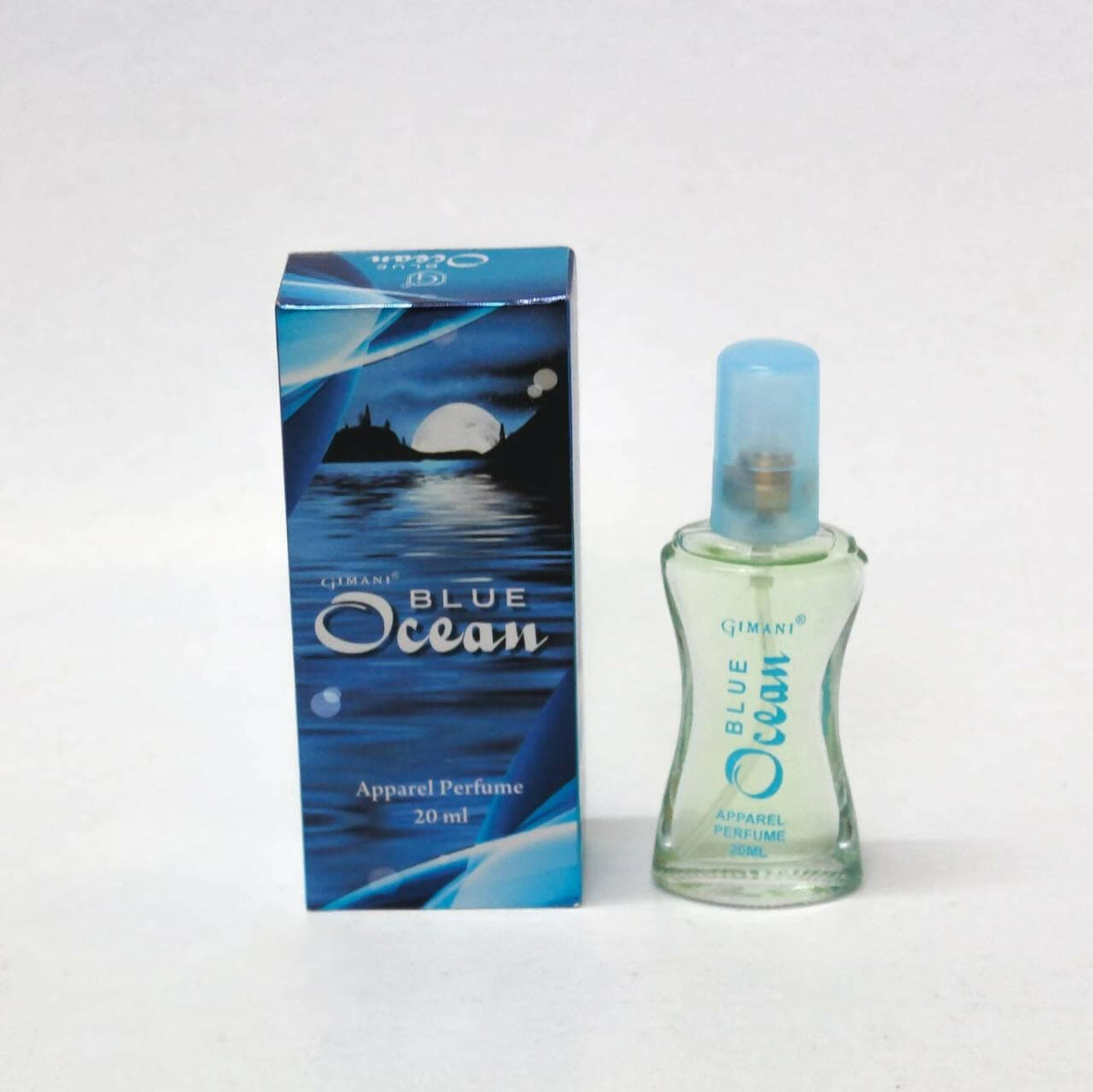 Gimani blue ocean unisex perfume (20ml, pack of 2) - HalfPe
