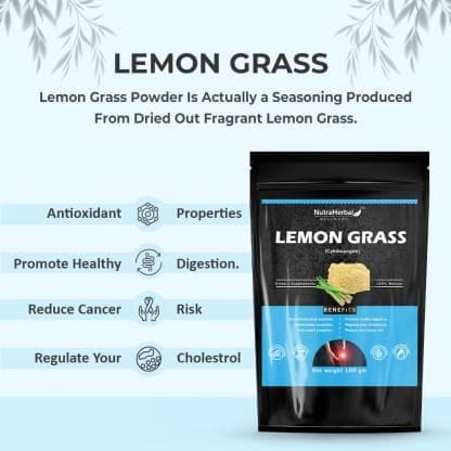 Pure dried lemon grass green powder | NUTRAHERBAL - halfpeapp