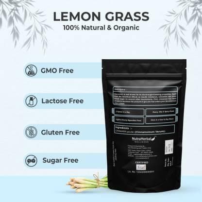 Pure dried lemon grass green powder | NUTRAHERBAL - halfpeapp