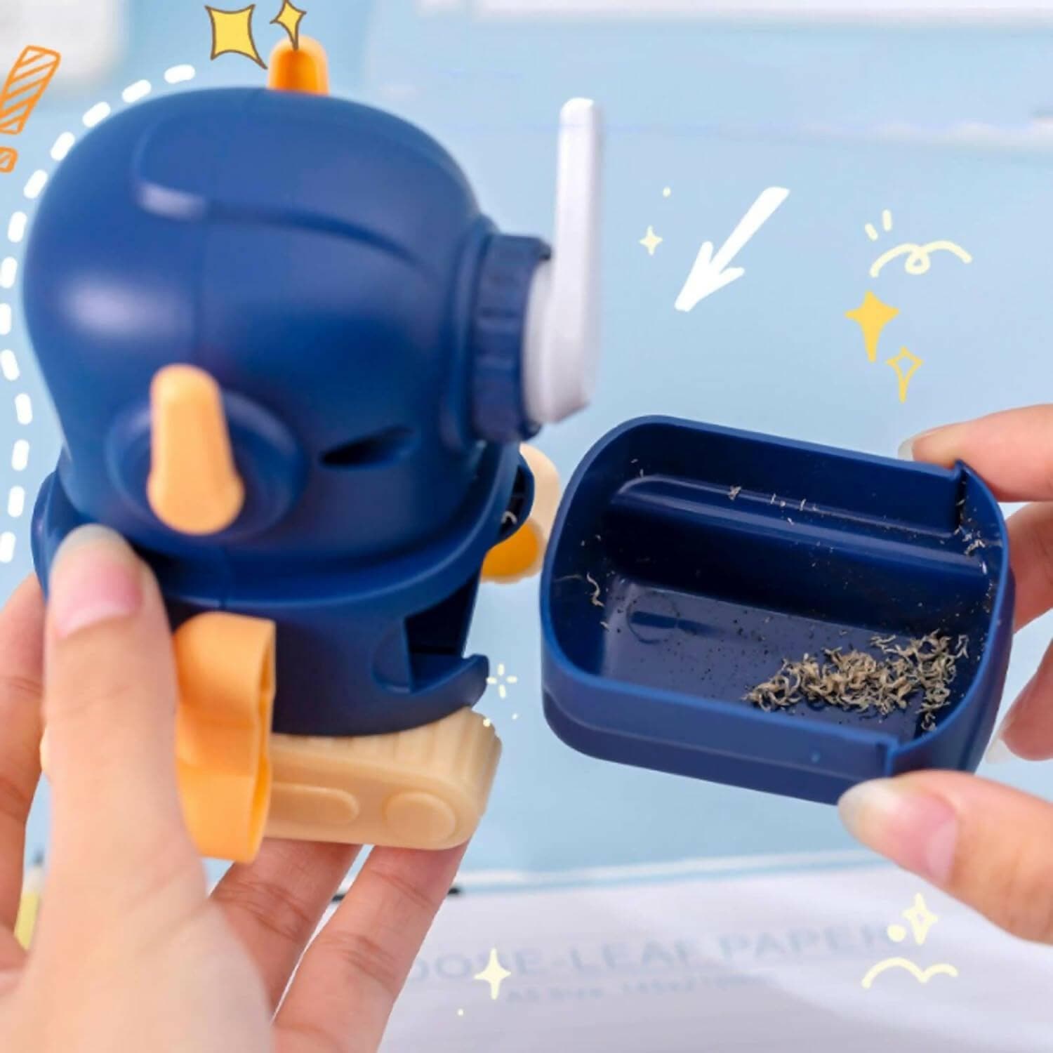 Elegant Tracker Shaped Mechanical Pencil Sharpener - HalfPe