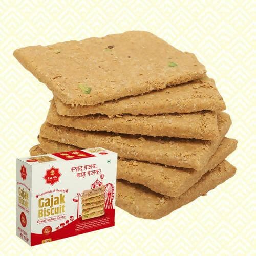 SAHU GAJAK BHANDAR Gazak Biscuit (250g) - HalfPe