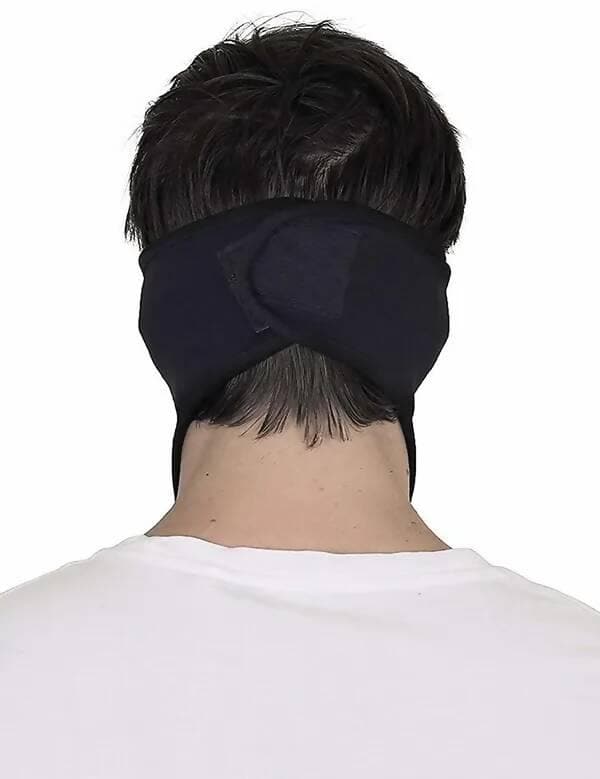 Black Bike Face Mask for Men & Women (Size: Free, Balaclava) - HalfPe