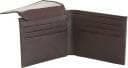Men & Women Casual Brown Artificial Leather Wallet - Mini (6 Card Slots) - HalfPe