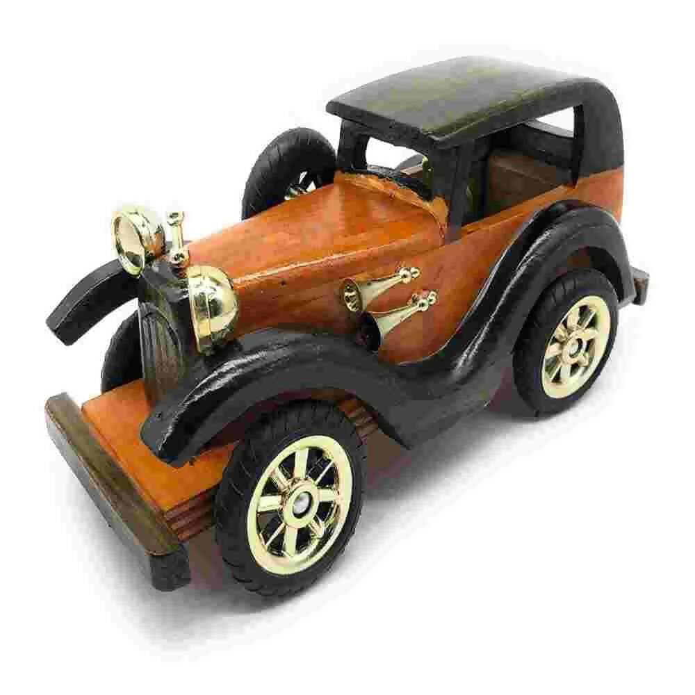 GM Unique Gift Wooden Vintage Classic Car Antique Vehicle Car Toy Unique And Antique Collection For HomeOffice Showpiece - HalfPe