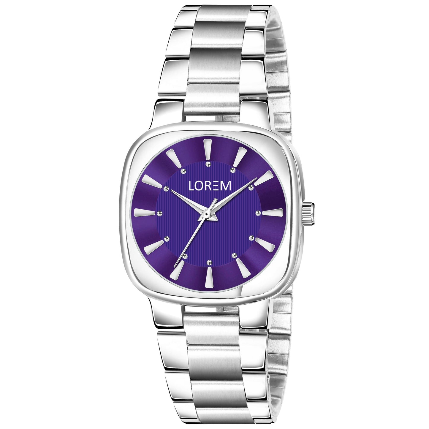 LOREM Purple Professional Analog Watch For Women LR302 - HalfPe