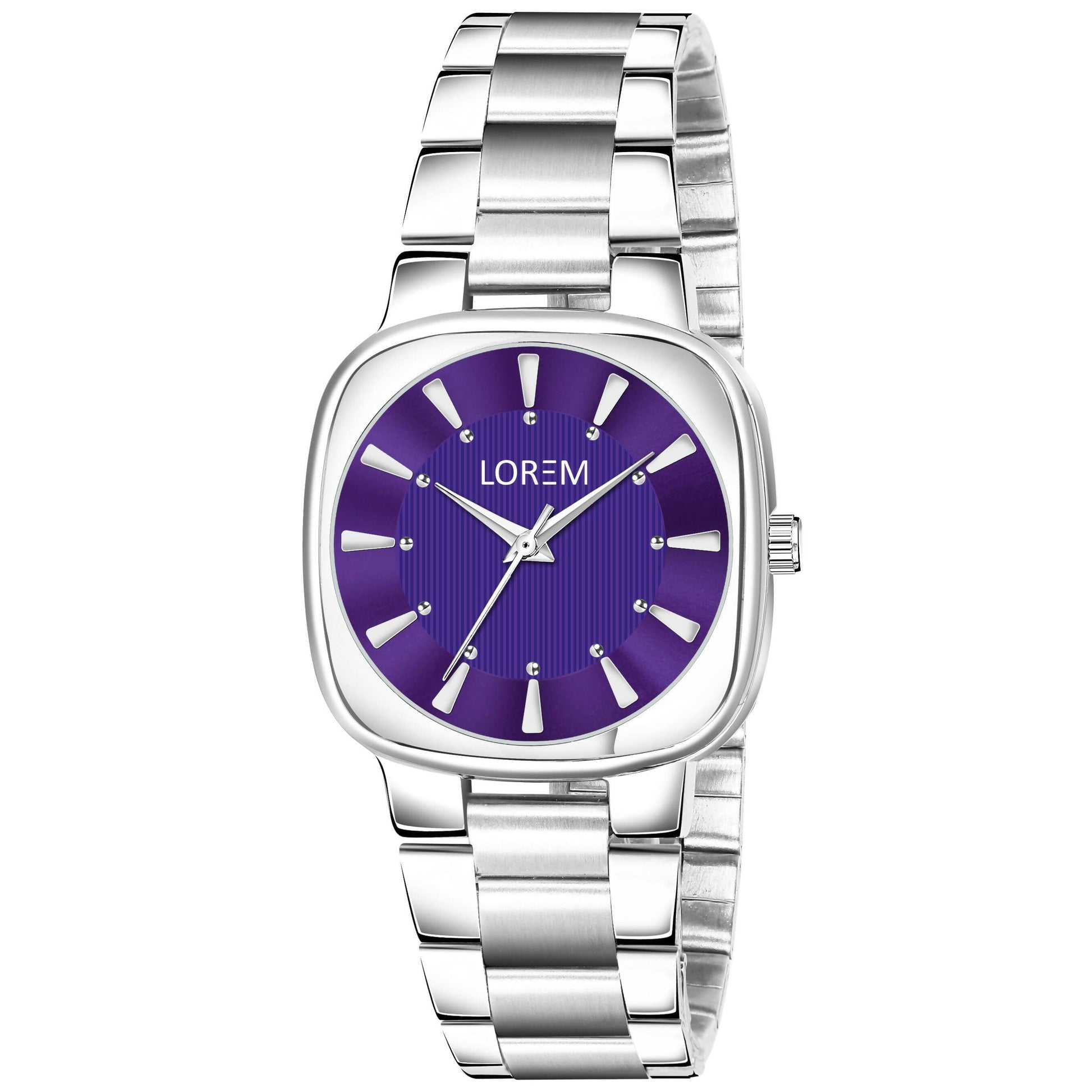 LOREM Purple Professional Analog Watch For Women LR302 - HalfPe