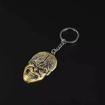 Hulk Face Keychain with Anti-Rust Key Ring - HalfPe