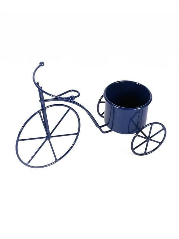 Small Cycle Planter Blue - HalfPe