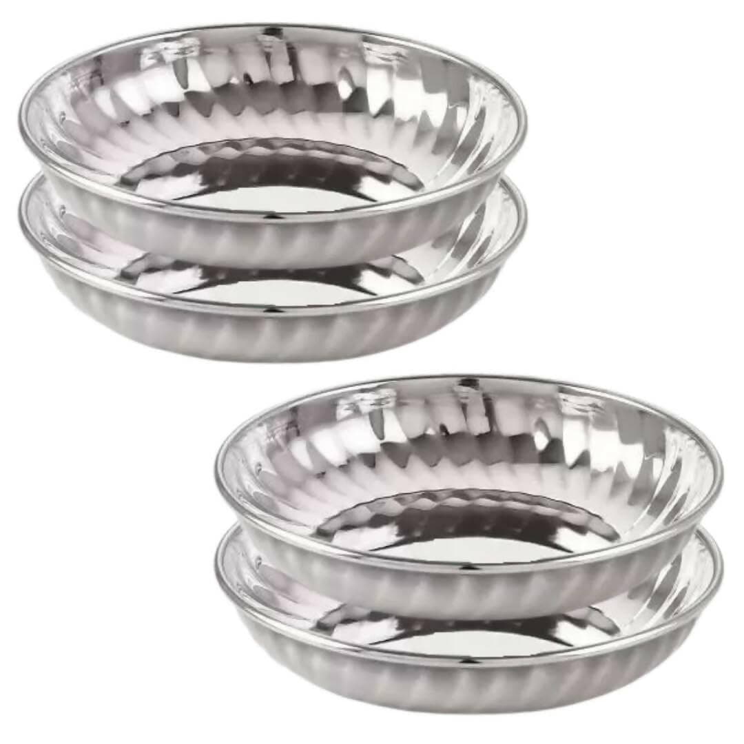 SHINI LIFESTYLE Steel Bowl Set,Dinner (4) - HalfPe