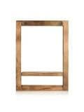 Green Girgit Wooden Rectangle Wall Shelf - HalfPe