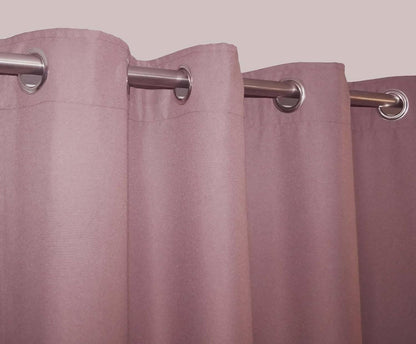 Lushomes Outdoor Curtains for Balcony Waterproof, Curtains & Drapes, Parda, Lilac with 8 Metal Eyelets for Living Room, 4.5 FT x 7.5 FT (54 x 90 inches, Single pc) - HalfPe