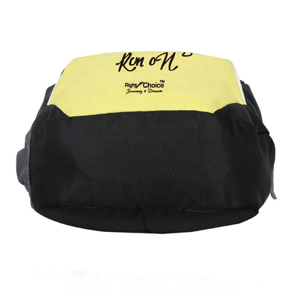 Right bags stylish tuff quality backpack (yellow) - halfpeapp