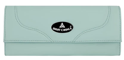 Right choice caual party hand clutch women wallet (turquoise) - halfpeapp