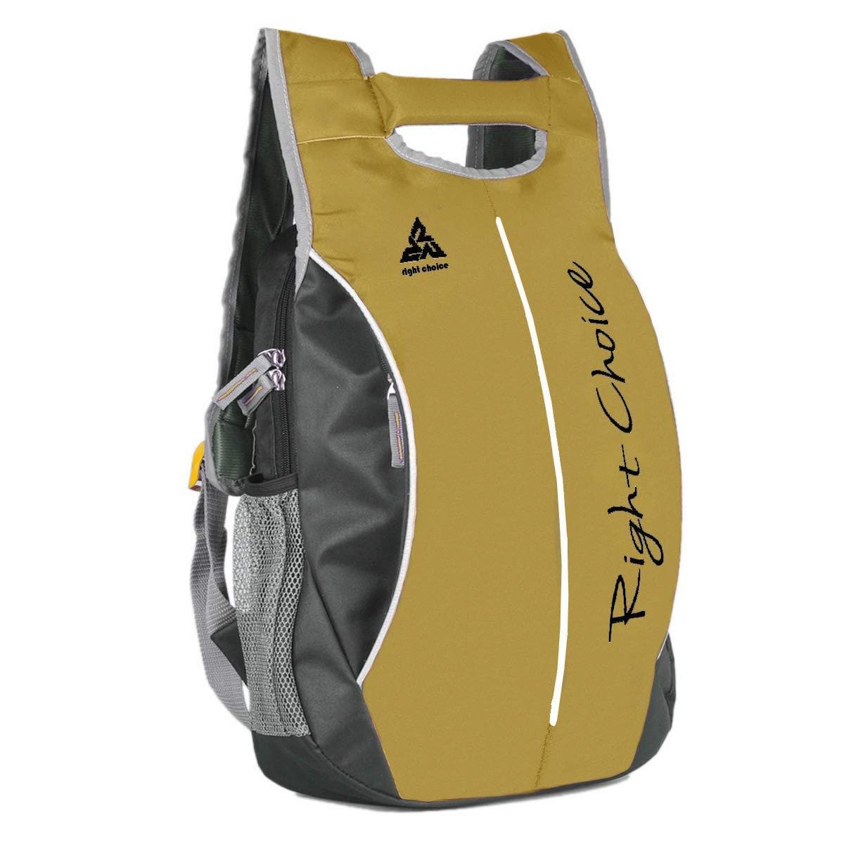 Right choice causal backpack (Yellow) - halfpeapp