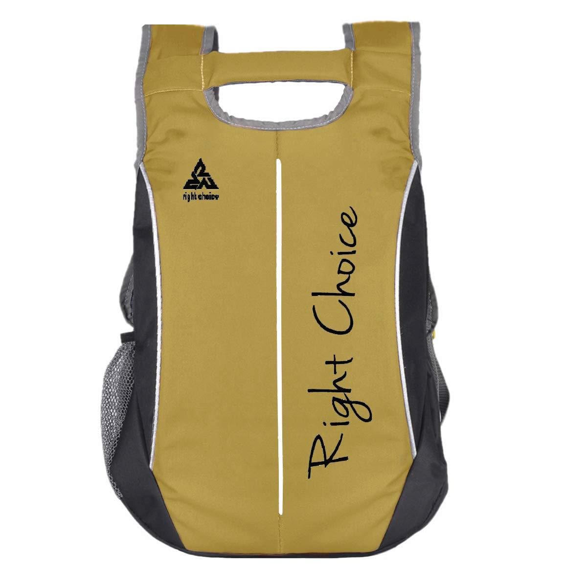 Right choice causal backpack (Yellow) - halfpeapp