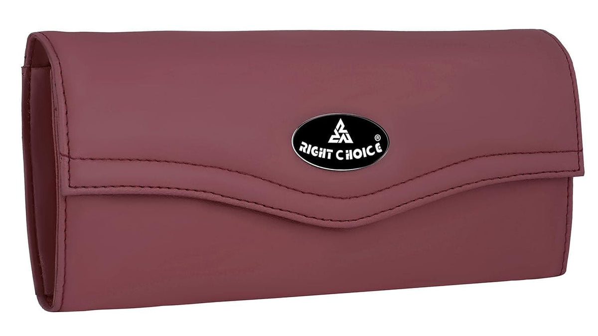 Right choice designed women hand clutch (brown) - halfpeapp