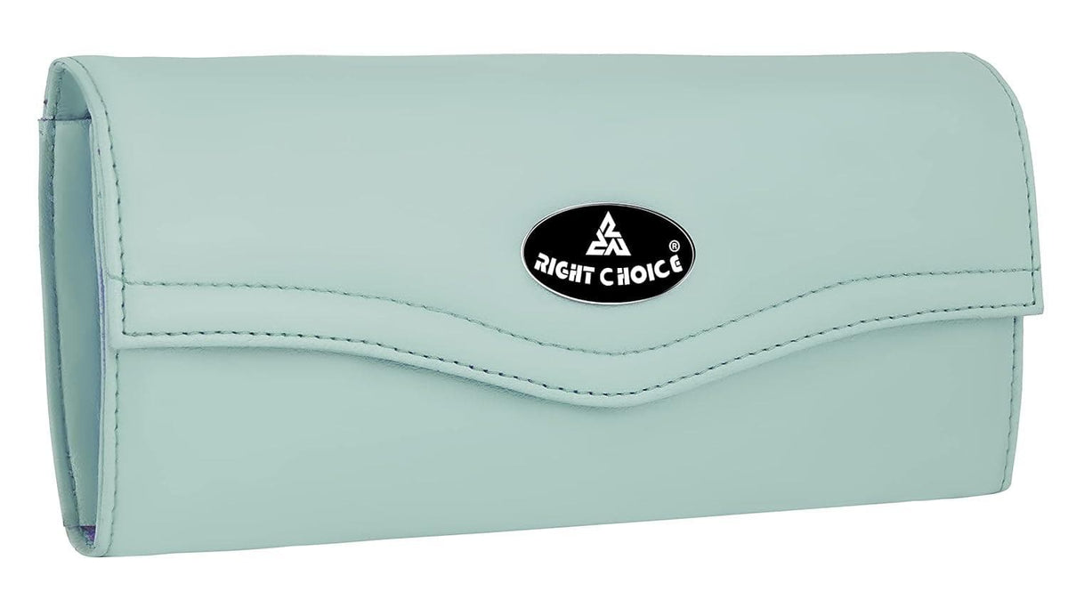 Right choice designed women hand clutch (turquoise) - halfpeapp