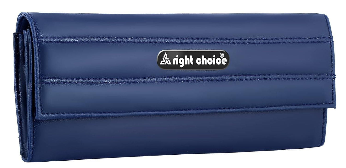 Right choice elegant women hand clutch (blue) - halfpeapp