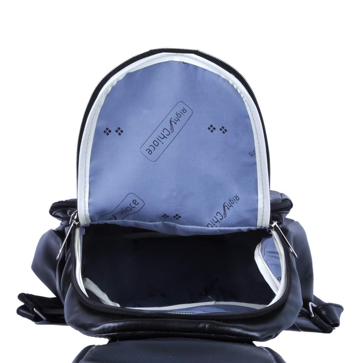 Right choice girl's backpack (black) - halfpeapp